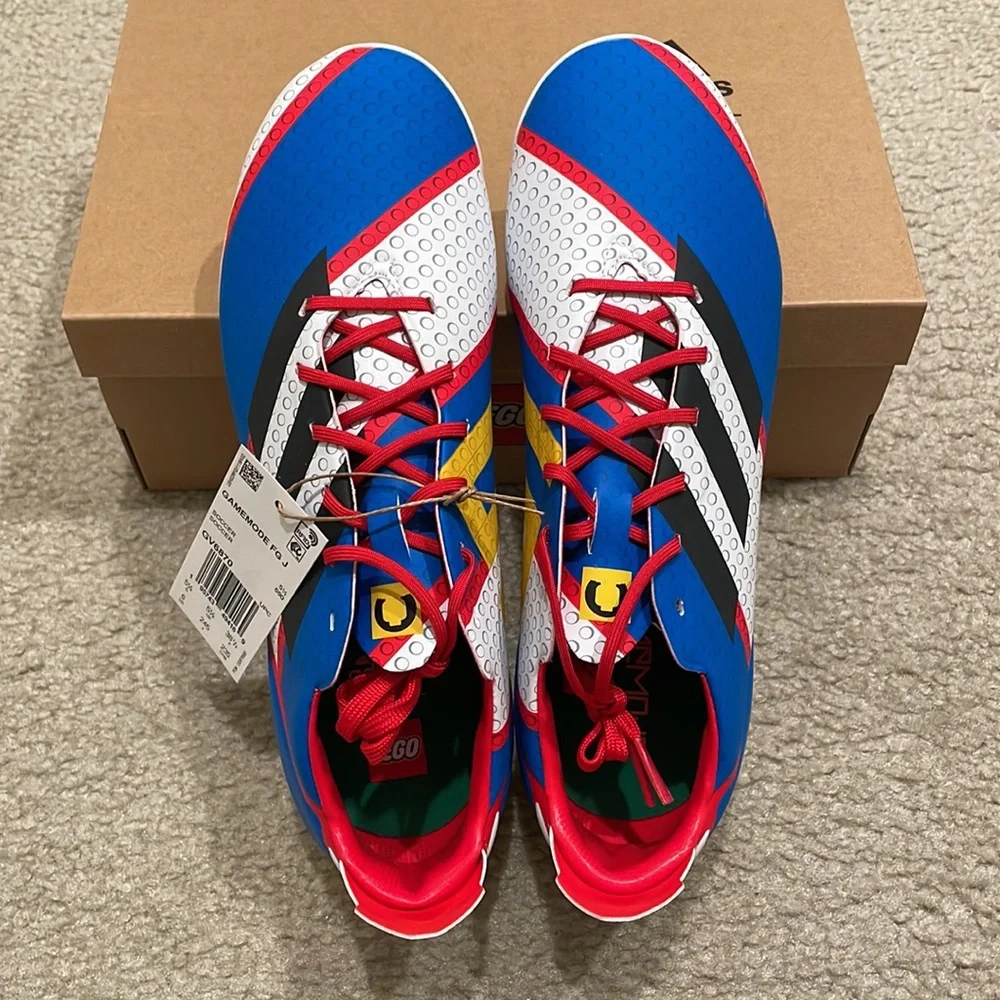 Adidas GAMEMODE FIRM GROUND SOCCER CLEATS junior size 6 brand new with box - Picture 2 of 7